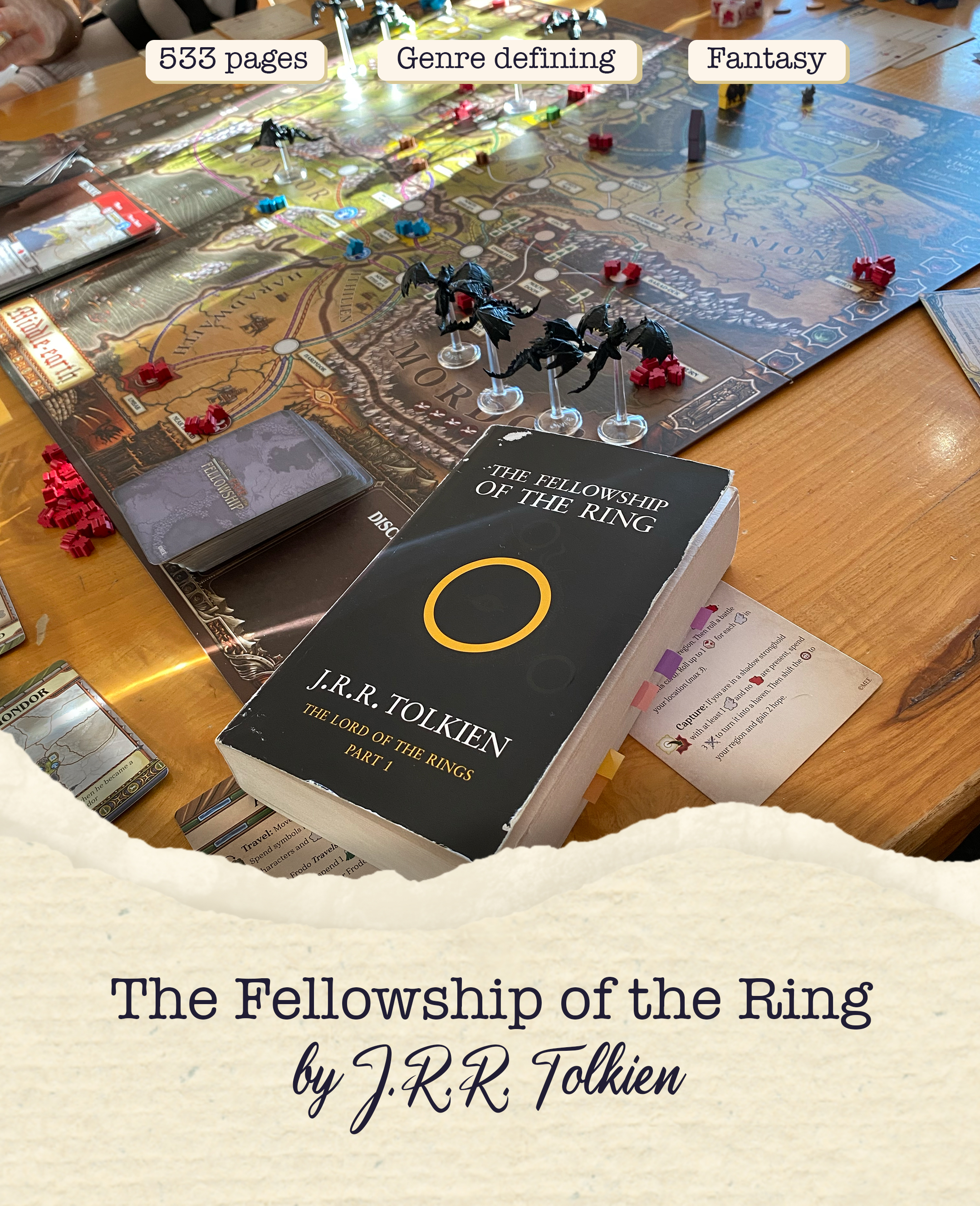 The Fellowship of the Ring book cover