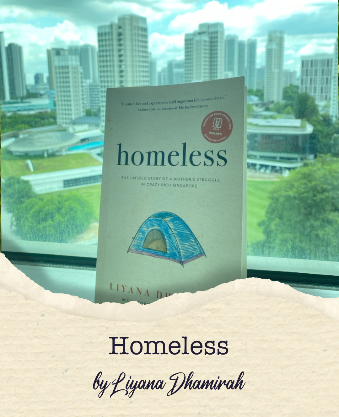Homeless book cover