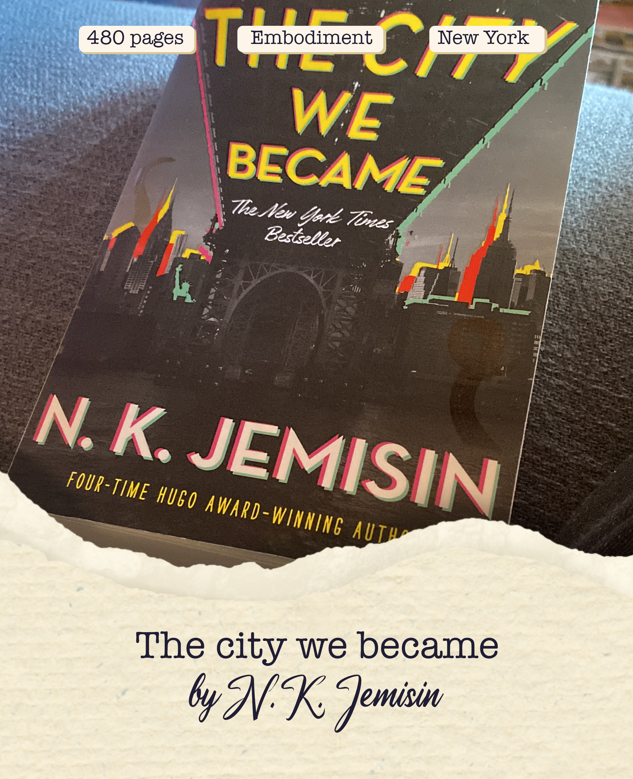 The city we became book cover