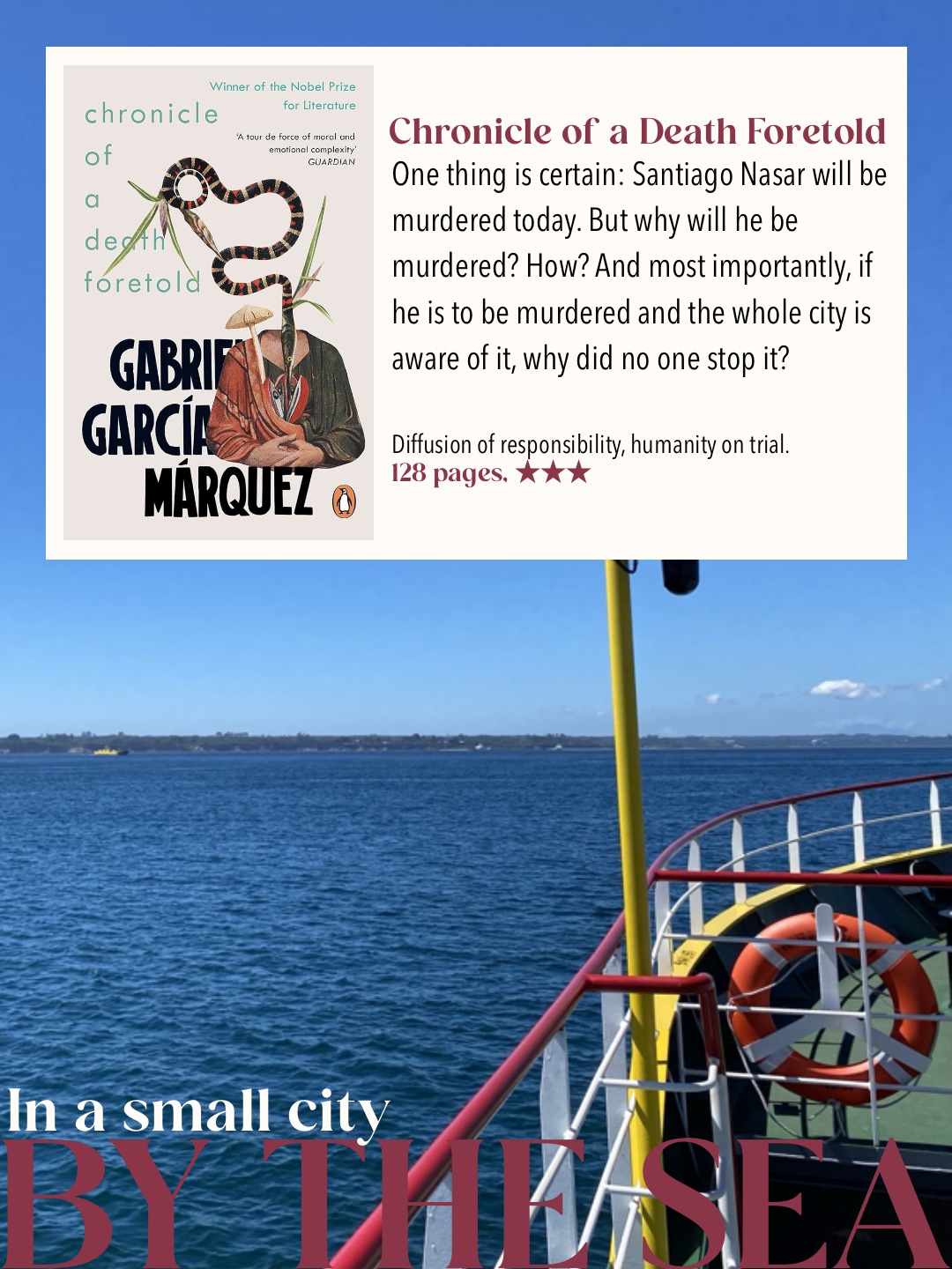 Chronicle of a Death Foretold book cover