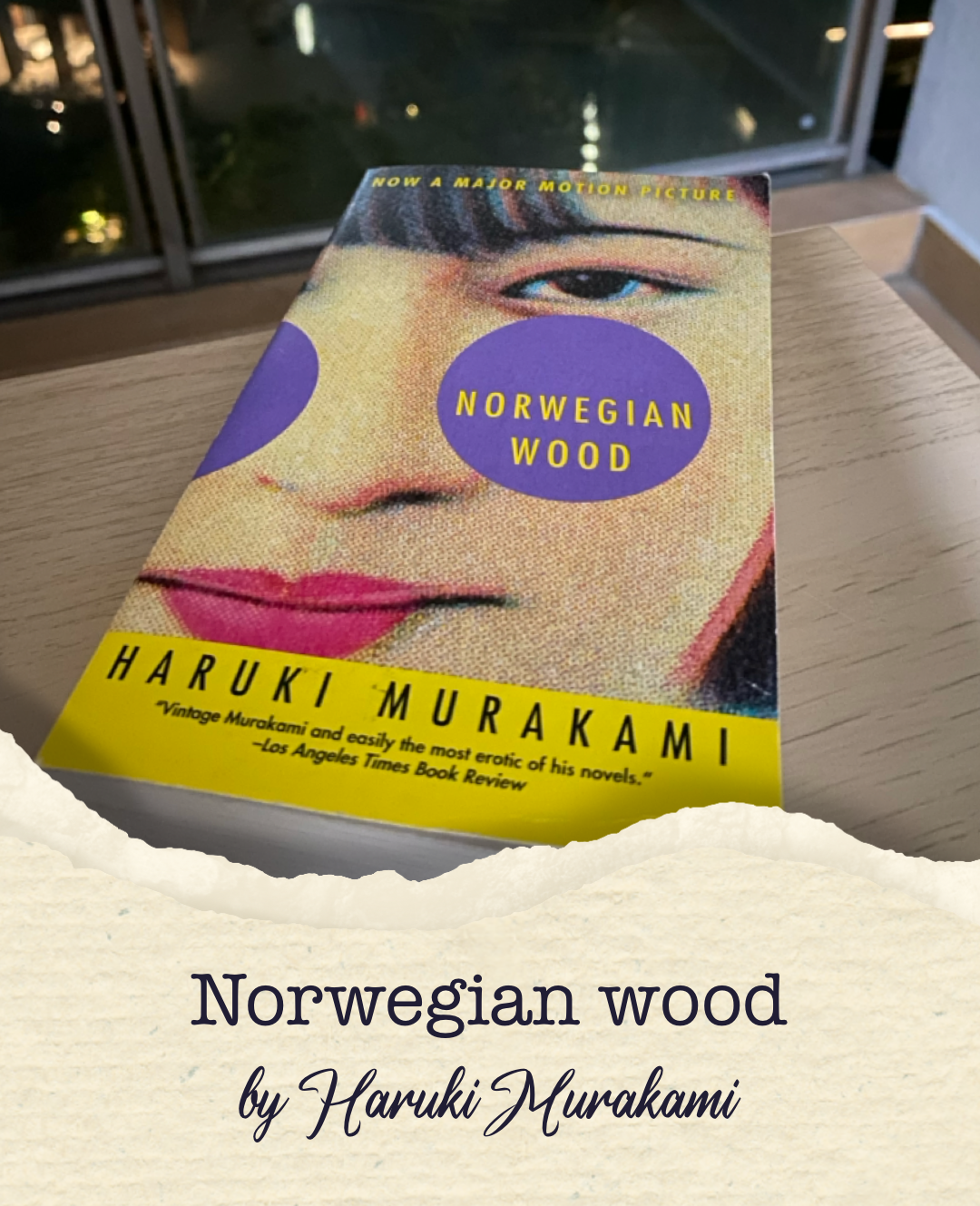 Norwegian wood book cover