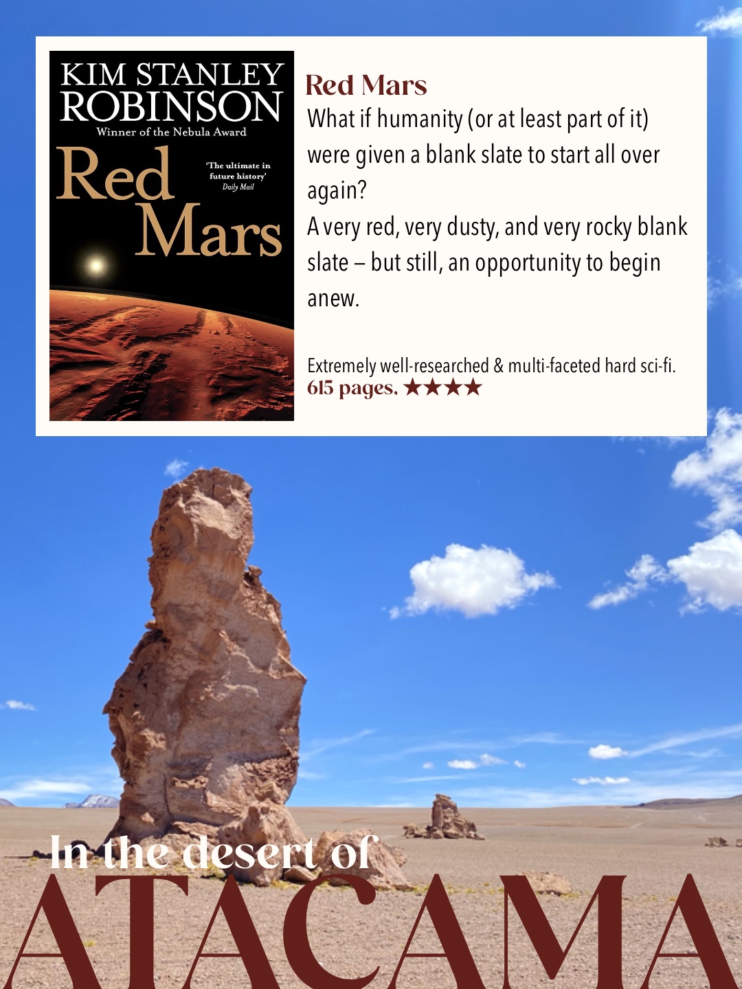 Red Mars book cover
