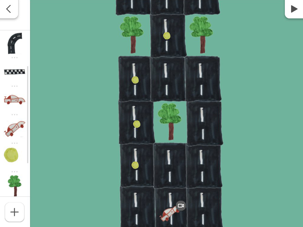 a car race level