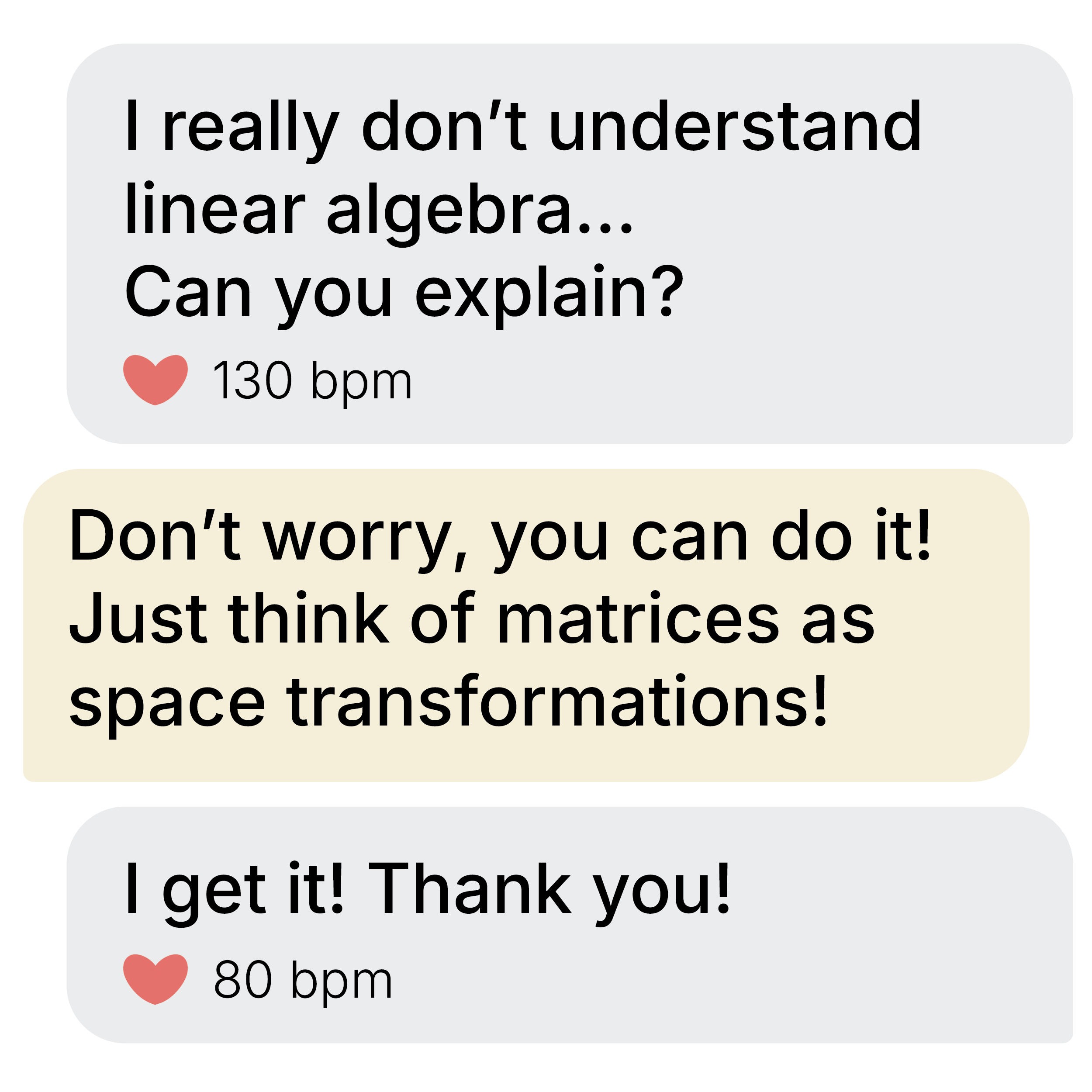 Emotionally-aware chatbot for students with math anxiety