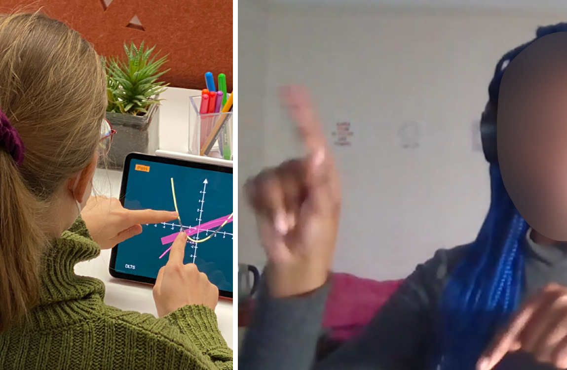 How do learners move: directed and spontaneous actions